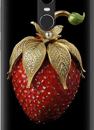 Чехол на xiaomi redmi note 4x клубника v3 "5638u-951-851"