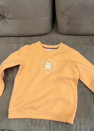 Свитшот, світшот, пуловер, худі, кофта, светр tommy hilfiger 8-10 років