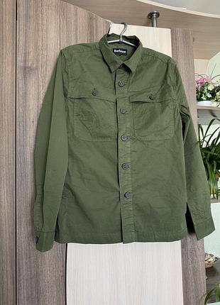 Сорочка овершот barbour m зелена чоловіча сорочка barbour овершот