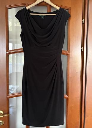 Розкішна базова маленька чорна сукня від ralph lauren 6/m/l🖤🌺