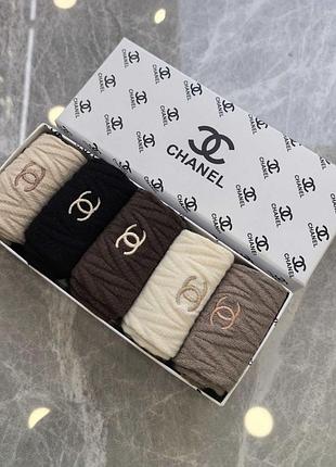 Носки премиум ( набор носков подарочный) chanel 2