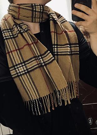 Кашеміровий шарф burberry в клітинку