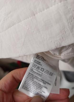 Плаття стьобане молочне h&m m 8