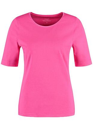 Gerry weber organic cotton футболка розовая органический хлопок