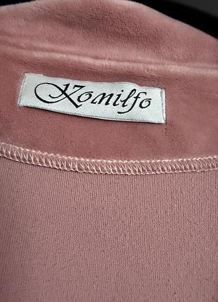 Велюрова піжама komilfo m 9