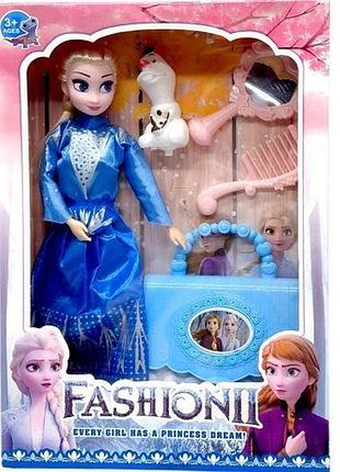 Лялька "frozen: ельза" (блакитний)