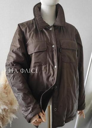 Двухсторонняя куртка-рубашка на флисе aigle 2