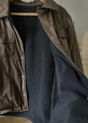 Двухсторонняя куртка-рубашка на флисе aigle 8