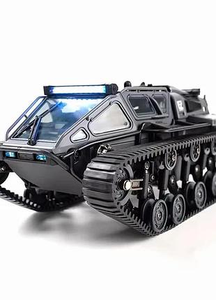 Всюдихід на радіокеруванні jjrc c8812 ripsaw ev3 f-4 сірий
