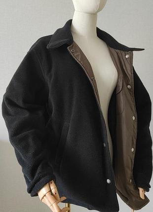 Двухсторонняя куртка-рубашка на флисе aigle 9