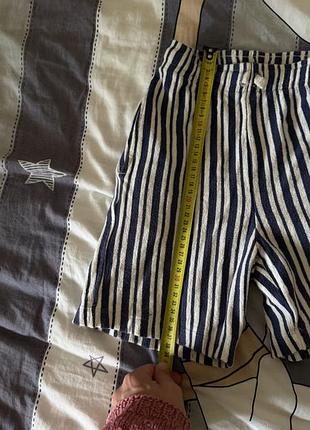 Шорти zara  см у смужку 5