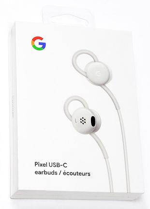 Навушники google pixel earbuds usb type-c (ga00485) (нові у заводській упаковці)