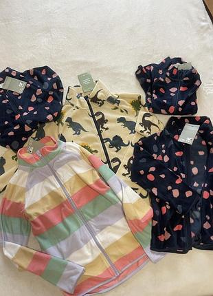 Флісова кофта h&m 4/6; 6/8; 8/10 нові !!