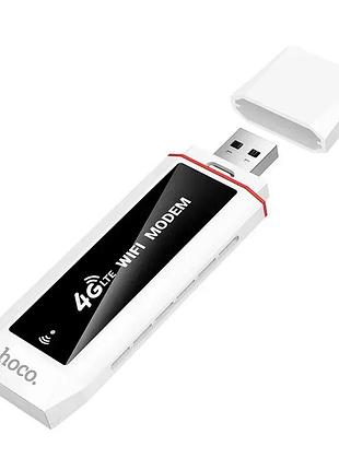 Портативний wifi роутер hoco hi43 4g маршрутизатор sim, wifi 6, 150 mbps модем
