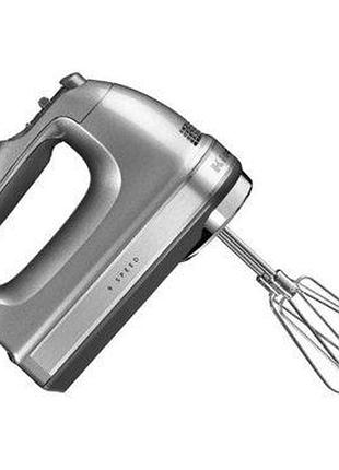 Миксер ручной kitchenaid almond 5khm9212eсu 450 вт серебристый 4462896