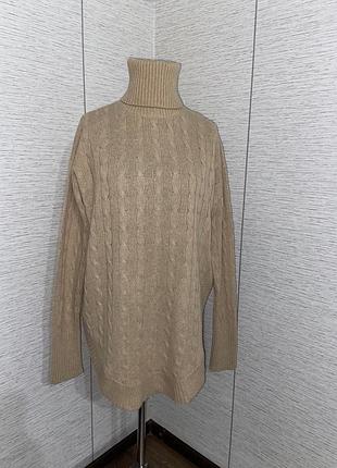 Подовжений светр в коси polo ralph lauren