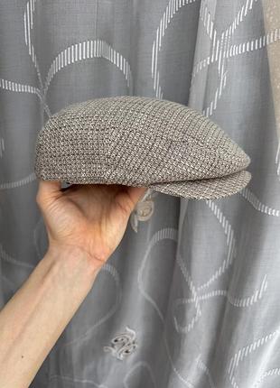 Вінтажна кепка жиганка drawls made in usa 58-59 легка кепка кашкет картуз хулиганка восьмиклинка stetson harris tweed