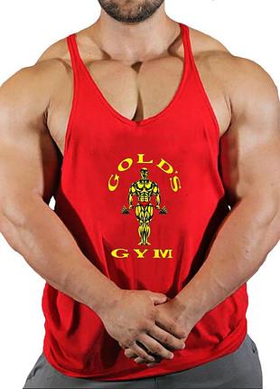 Майка мужская "gold's gym" черная xl