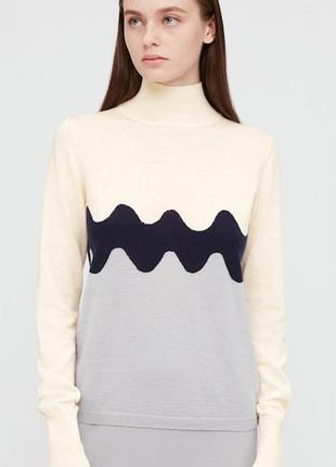 Водолазка гольф полушерсть uniqlo размера s