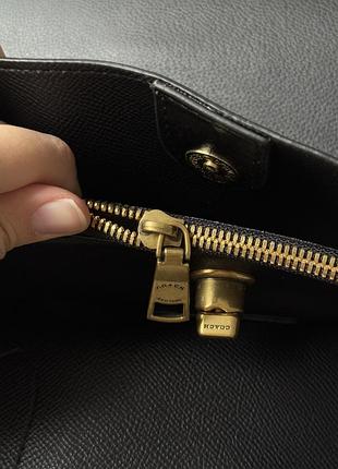 Сумка coach willow tote 34 in black 9