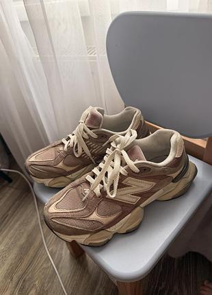 Кросівки new balance 9060 beige brown