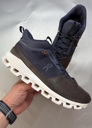 Кросівки on cloud hi ink brown