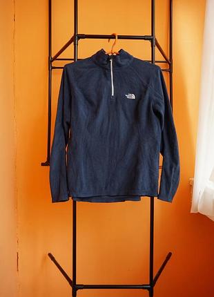 The north face s | темно-синий флисовый полу-зип
tnf half-zip fleece navy women’s