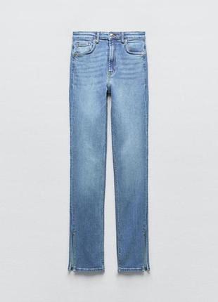 Джинси zara split skinny,p.38  p.44