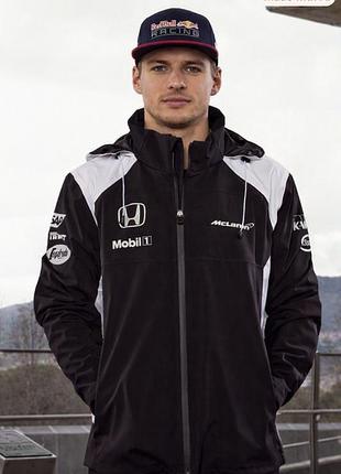 Куртка чоловіча formula 1🏷️фірмова куртка оригінал 💯 maclaren honda f1team softshell waterproof