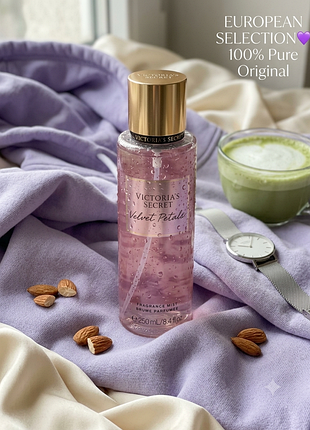 Парфюмированный спрей мист для тела victoria’s secret velvet petals 250 мл оригинал
