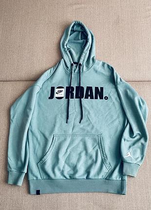 Кофта чоловіча nike бірюзова,розмір s