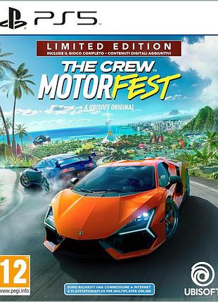 Игра, ubisoft, crew motorfest edition ps5, чёрный, fitted jungle, porsche 718 spyder, эксклюзив amazon.it