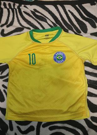 Футболка футбольная brasil