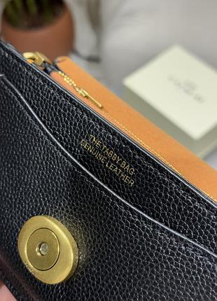 Сумка coach tabby shoulder bag 20 pewter/black 5