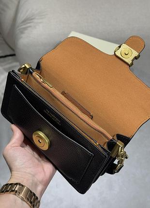 Сумка coach tabby shoulder bag 20 pewter/black 6
