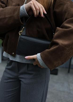 Сумка coach tabby shoulder bag 20 pewter/black 9