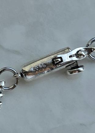Браслет chrome hearts silver tiny e 3