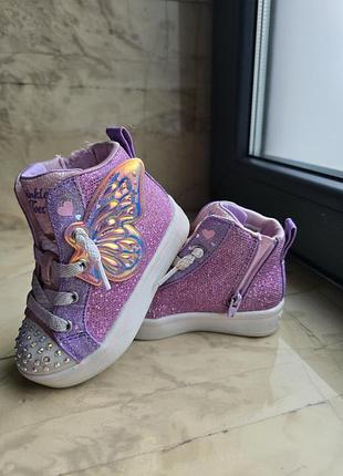 Дитячі високі кеди sketchers
