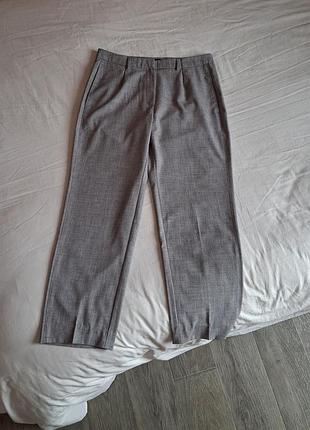 Брюки брюки женские серого цвета marks &amp; spencer
