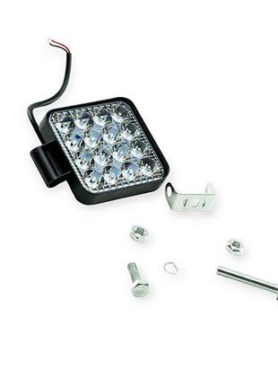 Фара додаткова led 85х85х20 (двш) 48w ближній (виписувати по 2) cyclone