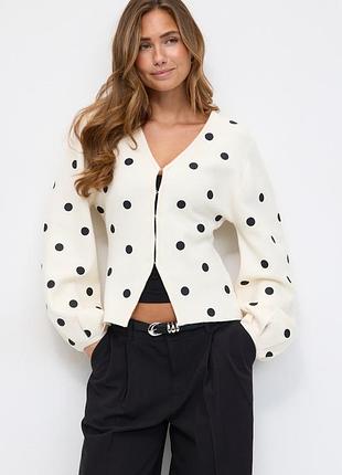 Жакардовий кардиган gina tricot