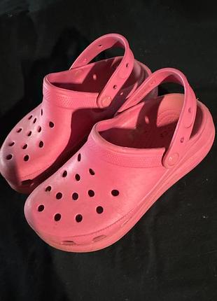 Шлёпанцы crocs оригинал платформа унисекс clog