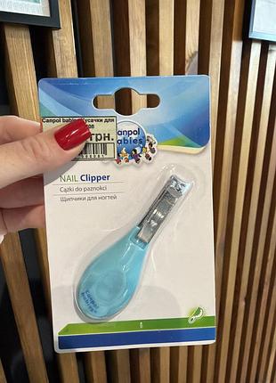 Кусачки для ногтей дитячі бренд: canpol babies артикул: 9/808 синие