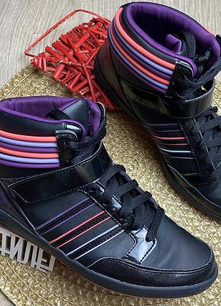 Високі кросівки  підліткові  хайтопи/снікерси  серії adidas neo label  39р.-24,5/25,0см