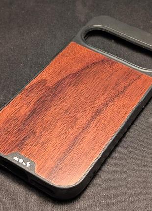 Чохол mous magsafe limitless 5.0 для google pixel 9, 9 pro walnut (б/в)
