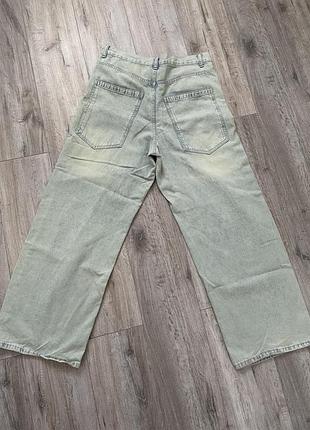 Джинси  широкі oversize світлі 2