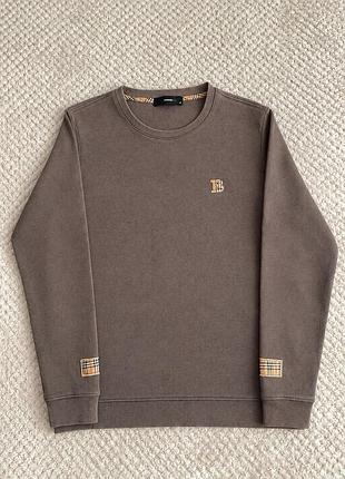 Кофта чоловіча burberry коричнева,розмір м