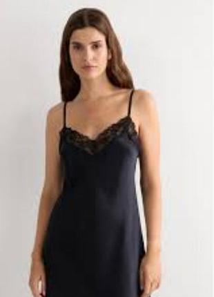 Intimissimi шовкова нічна сорочка натуральний шовк