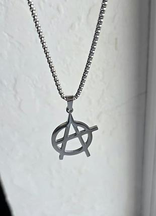 Кулон anarchy sign 8