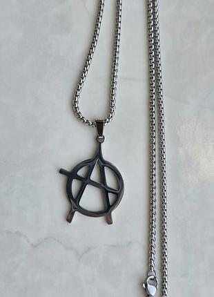 Кулон anarchy sign 7